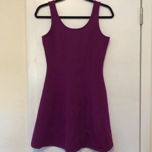 Plum purple dress